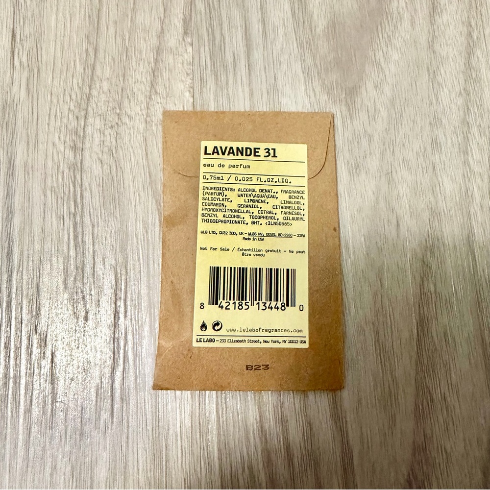 NEW! Le Labo Lavande 31 - Picture 2 of 3